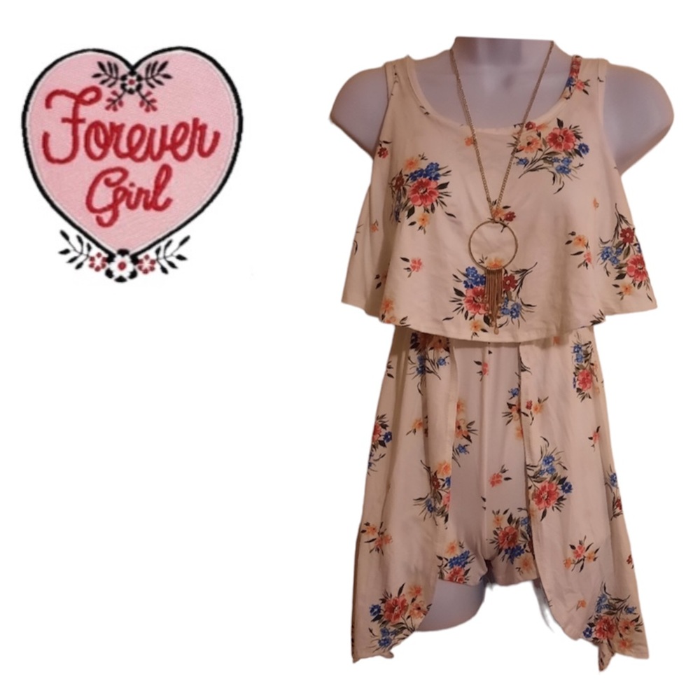 Forever Girl Floral Rumper